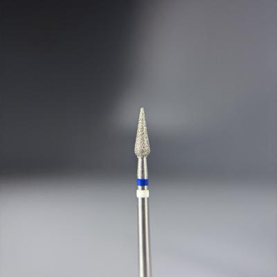 КРИСТАЛЛ Тайфун, Алмазная фреза с Жемчугом (Капля закругленная) 266.100.031С