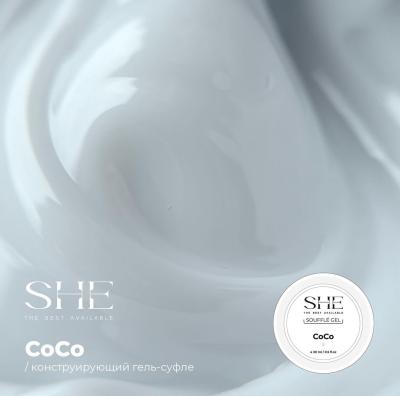 SHE SOUFFLE GEL CONSTRUCTION CoCo 15ml