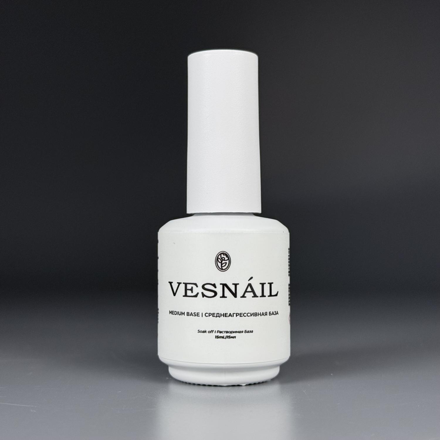 VESNAIL Среднеагрессивная медиум база 15мл