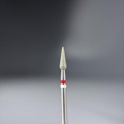 КРИСТАЛЛ Тайфун, Алмазная фреза с Жемчугом (Капля закругленная) 266.100.031М