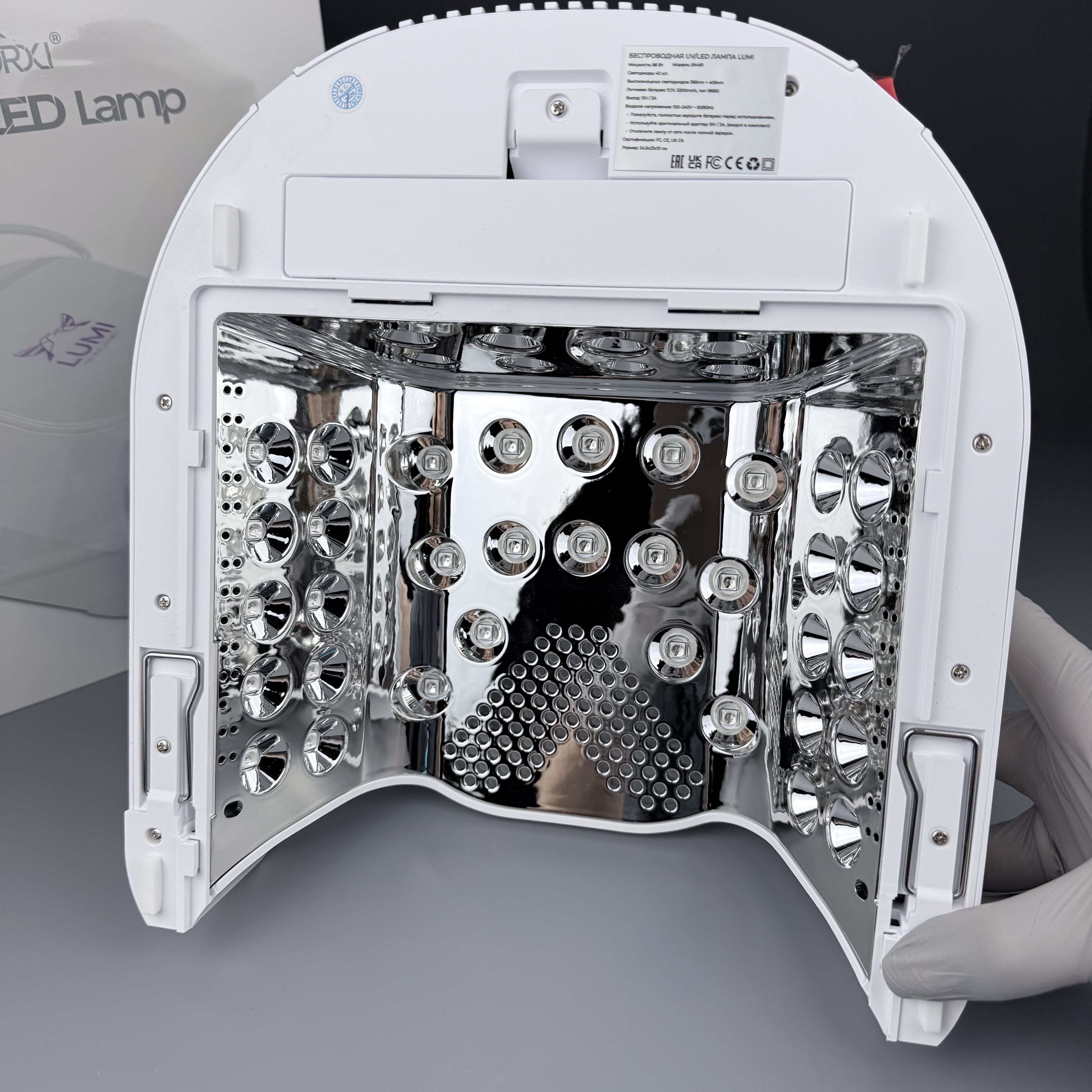 Беспроводная лампа для маникюра LUMI, модель SN491