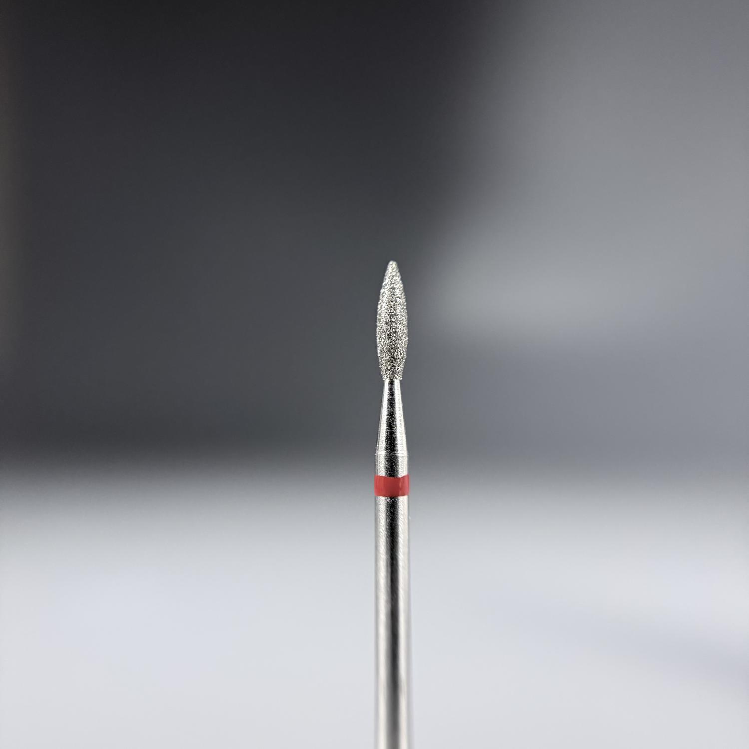 КРИСТАЛЛ Алмазная фреза (Пламя острое) 243.080.021М (Натуральный алмаз)