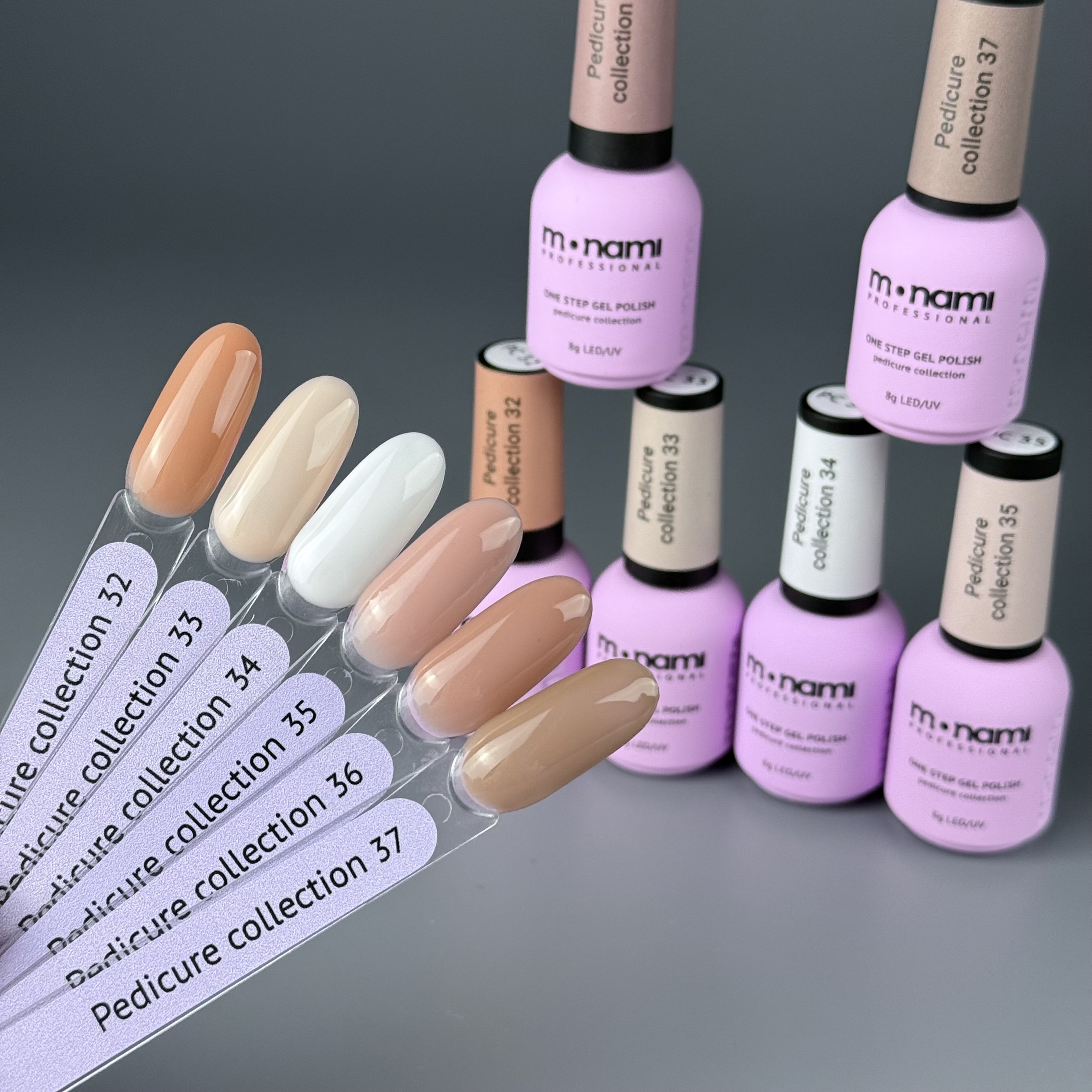 Гель-лак Monami Pedicure collection 34 8 г