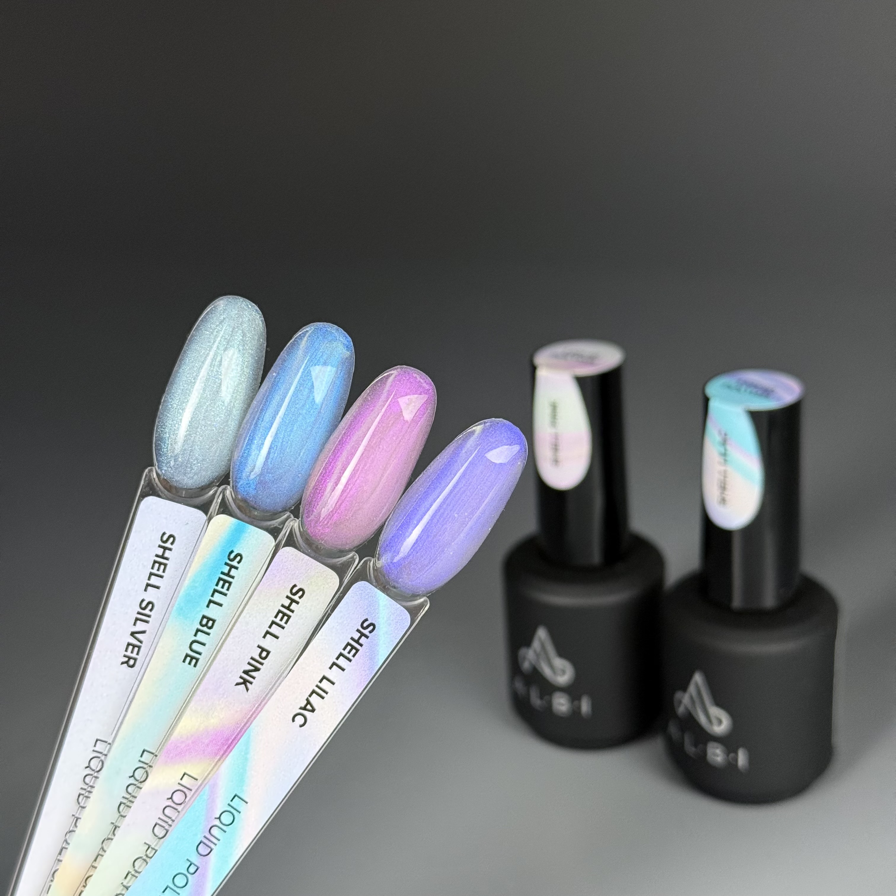 LIQUID POLYGEL ALBI SHELL SILVER, 15 мл