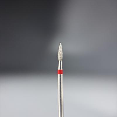 КРИСТАЛЛ Алмазная фреза (Пламя острое, каплевидное) 261.080.021М (Натуральный алмаз)