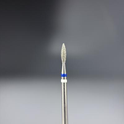 КРИСТАЛЛ Тайфун, Алмазная фреза с Жемчугом (Пламя острое) 243.080.021С